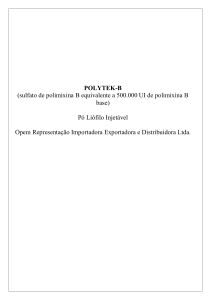 POLYTEK-B (sulfato de polimixina B equivalente a 500.000 UI de