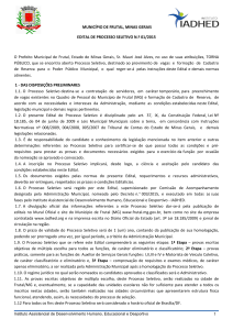 Abertura Edital