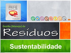 Sustentabilidade - termo de uso ao portal universo nissin