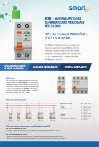 idr - interruptores diferenciais residuais iec 61008