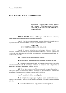 decreto n° 12 - Prefeitura de São Bernardo do Campo