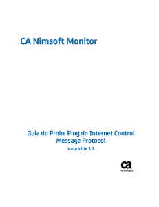 Guia do Probe Ping do Internet Control Message Protocol do CA