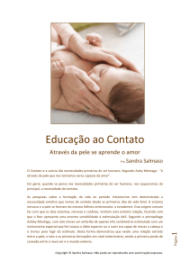 Educação ao Contato - Frater Espaço Biocêntrico