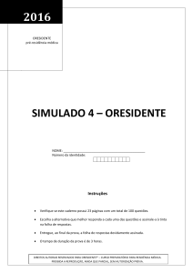 SIMULADO 2 - ORESIDENTE