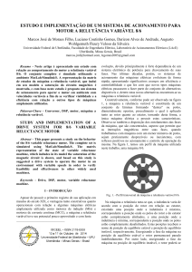 estudo e implementação de um sistema de acionamento para motor