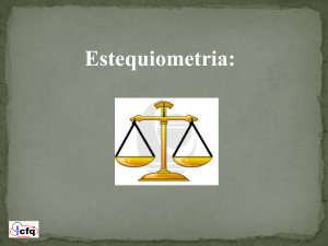 Estequiometria aula 01