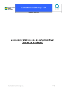 Gerenciador Eletrônico de Documentos (GED) (Manual