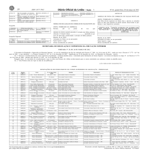 ISSN 1677-7042 - Faculdades Integradas Campos Salles