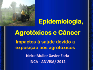 Agrotóxicos e Câncer