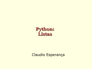 Python: Listas