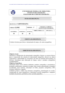 1º Período - Cartografia