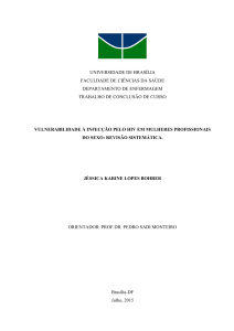 universidade de brasília faculdade de ciências da - BDM