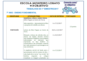 ensino fundamental - Escola Monteiro Lobato