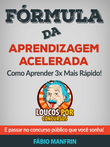 amostra do e-book f&oacute;rmula da aprendizagem acelerada