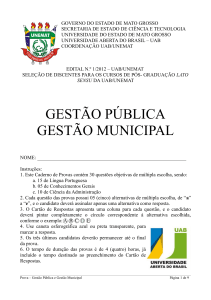 gestão pública gestão municipal