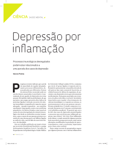 Depressão por inflamação - Revista Pesquisa Fapesp