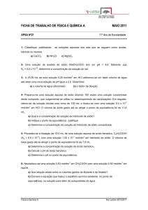 ficha de trabalho de física e química a maio 2011