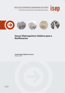 Sensor Eletroquímico Seletivo para a Norfloxacina