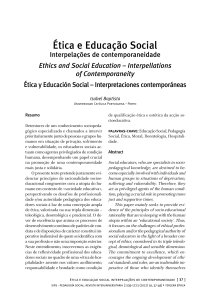 Ética e Educação Social