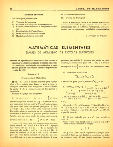 PDF do Artigo - Gazeta de matemática