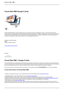 Pacote Web PME - Integral Digital Informática e Internet
