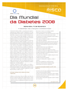 Dia Mundial da Diabetes 2008. João Sequeira Duarte