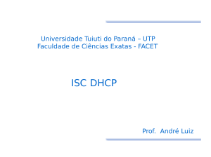 Servidor DHCP