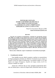 pontos de contato entre o methodo grammatical para todas as linguas