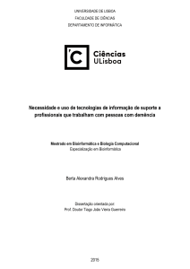 Necessidade e uso de tecnologias de informação de suporte a