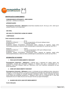 IDENTIFICAÇÃO DO MEDICAMENTO FARMANGUINHOS