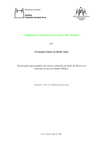 por Fernanda Colares de Borba Netto Dissertação apresentada com vi