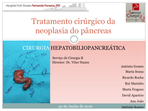 ADENOCARCINOMA DO PÂNCREAS