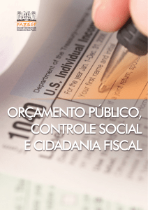 orçamento público, controle social e cidadania fiscal