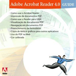 Adobe®Acrobat® Reader 4.0 - Banco Internacional de Objetos