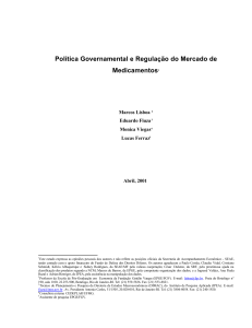 Documento de Trabalho nº 08 - abril/2001