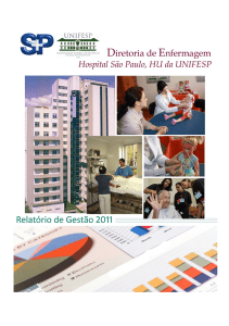 Relatório do ano de 2011 - hospitalsaopaulo.org.br