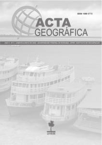 geográfica - Portal de Revistas da UFRR