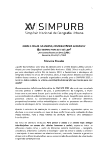 Primeira Circular