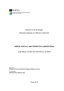 Ciência Avícola - Uma perspetiva laboratorial