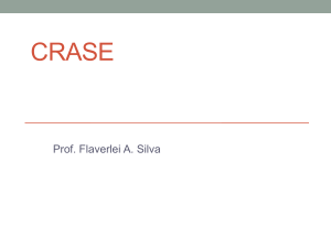 Crase – PDF - Prof. Flaverlei