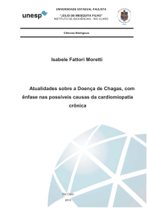 Isabele Fattori Moretti Atualidades sobre a Doença de Chagas, com