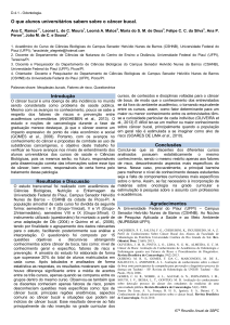 O que alunos universitários sabem sobre o câncer bucal. Introdução