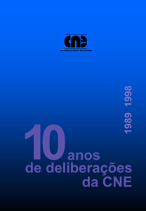 Dez anos de deliberações da CNE