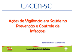Ações de Vigilância em Saúde na Prevenção e Controle de