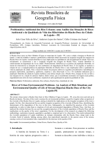 Revista Brasileira de Geografia Física