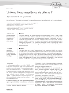 Linfoma Hepatoesplênico de células T