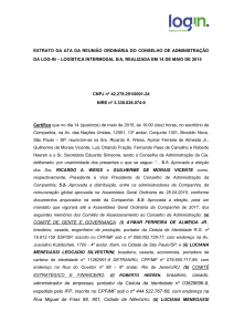 administrador de empresas, portador da C&eacute;dula de Identidade n&ordm;