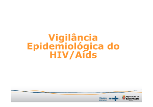 Vigilância Epidemiológica Aids adultos de 17 de agosto 2011