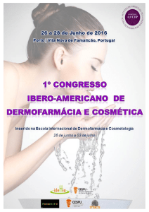 1º congresso ibero-americano de dermofarmácia e - iinfacts