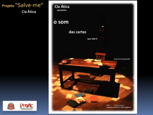 Projeto “Salve-me”